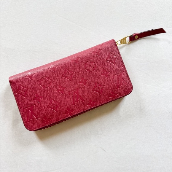 Auth Louis Vuitton Zippy Wallet Long Wallet Monogram Empreinte SP0168 - Picture 3 of 8